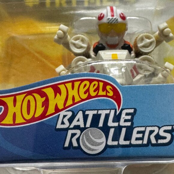 NIB! MATTEL Hot Wheels Star Wars Battle Rollers MINI Toy – LUKE SKYWALKER - Picture 4 of 5